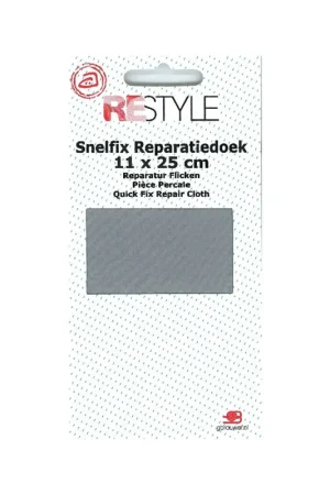Uitverkoop Restyle 015.79100 Snelfix reparatiedoek 11 cm x 36 cm opstrijkbaar