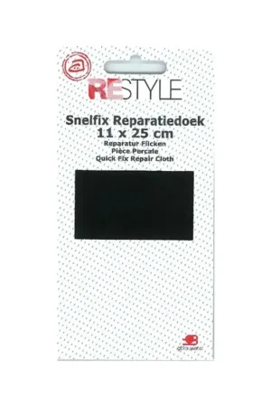 Restyle 015.79100 Snelfix reparatiedoek 11 cm x 36 cm opstrijkbaar Speciale Aanbieding