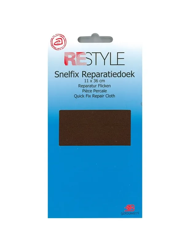 Koopje Restyle 015.79100 Snelfix reparatiedoek 11 cm x 36 cm opstrijkbaar