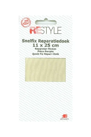 Flitsaanbieding Restyle 015.79100 Snelfix reparatiedoek 11 cm x 36 cm opstrijkbaar