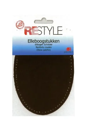 Koopje Restyle Elleboogstukken suèdine 14 cm x 9,5 cm opstrijkbaar