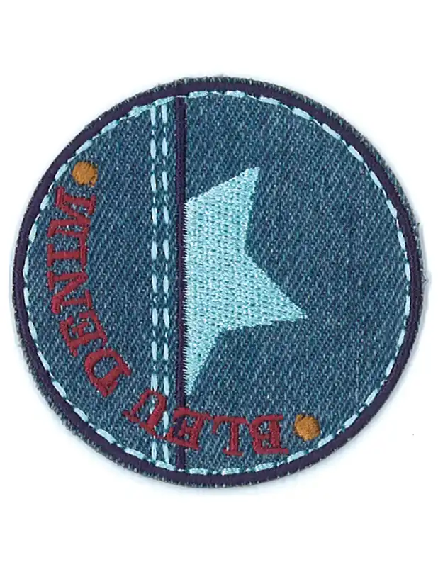 Applicatie Blue Denim Star Superprijs