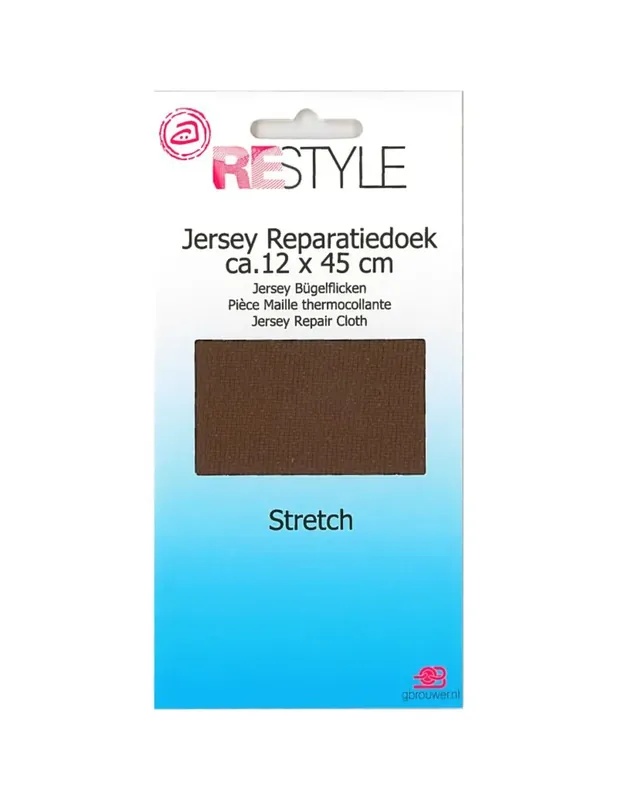Voordeelprijs Restyle Jersey reparatiedoek 12 cm x 45 cm