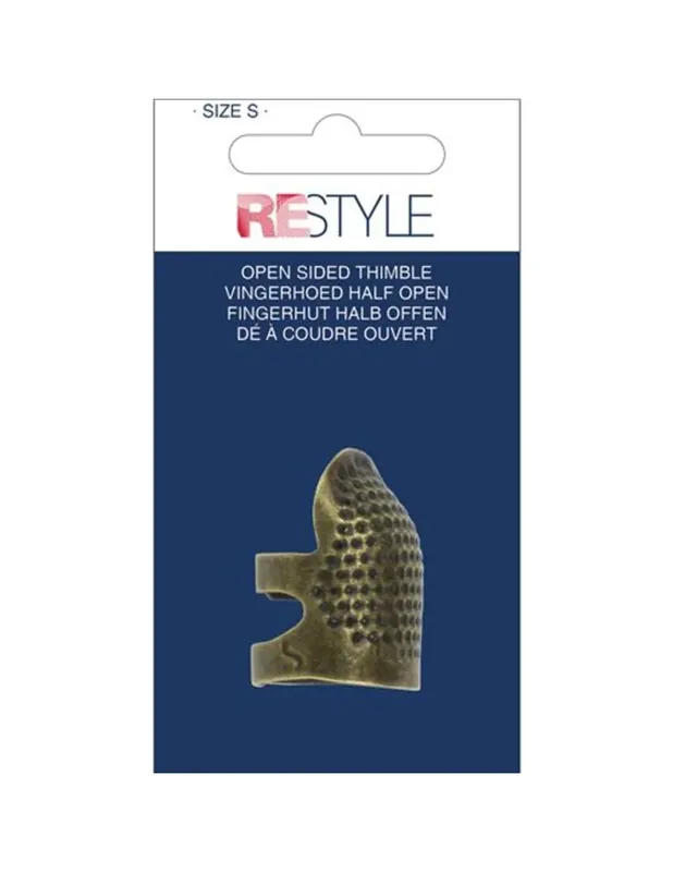 Gereduceerde Prijs Vingerhoed half open small