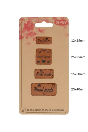 Laatste Versie Opry skai-leren labels handmade