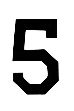 Applicatie Flockcijfer 15cm Betaalbaar