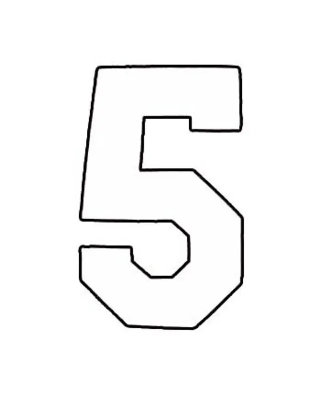 Applicatie Flockcijfer 15cm Laatste Kans