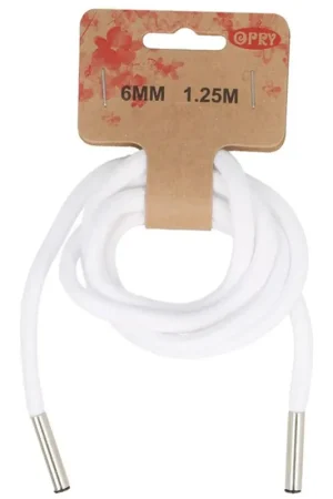 Opry hoodiekoord met koordeinden 6mm Flitsaanbieding