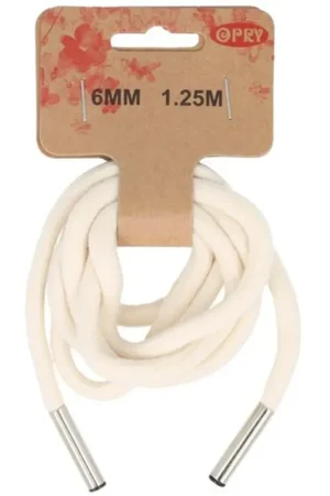 Opry hoodiekoord met koordeinden 6mm Seizoensaanbieding