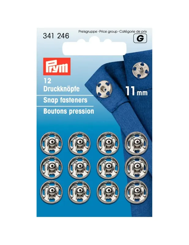 Prym Drukkers zilverkleurig Laatste Versie