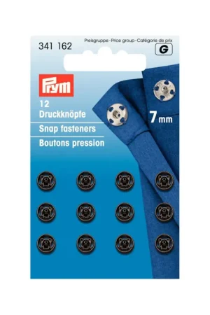 Prym Drukkers Zwart Fabrieksprijs