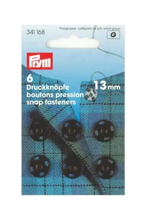 Beperkte Voorraad Prym Drukkers Zwart