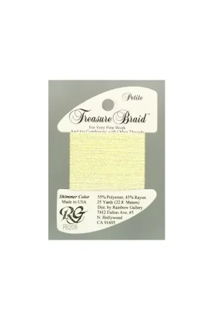 Direct Verzonden Petite Treasure Braid Lemon Mist - Rainbow Gallery