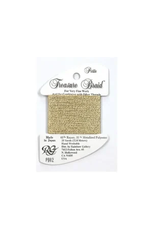 Direct Beschikbaar Petite Treasure Braid Light Gold - Rainbow Gallery