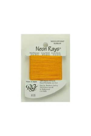 Bestseller Neon Rays Yellow Orange - Rainbow Gallery