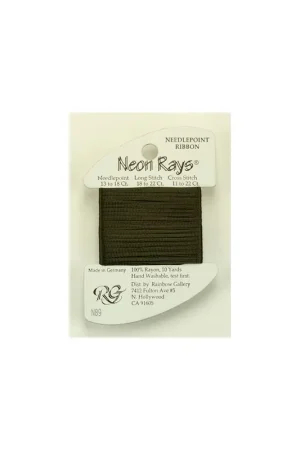 Beperkte Voorraad Neon Rays Deep Olive - Rainbow Gallery