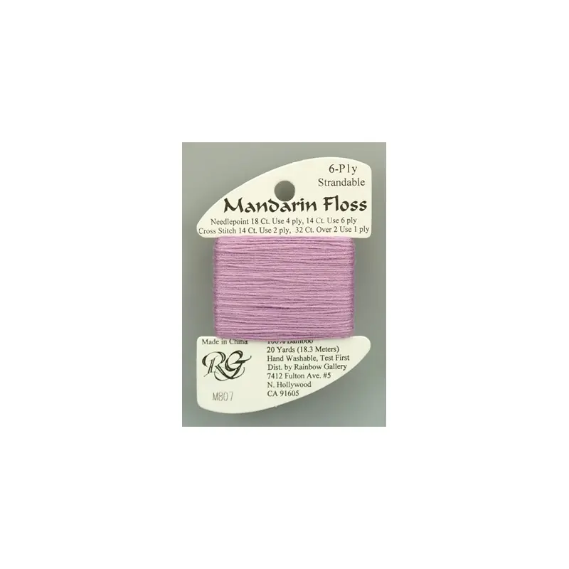 Direct Verzonden Mandarin Floss Lite Violet - Rainbow Gallery