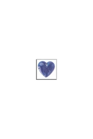 Gecertificeerd Glass Treasures Vertical Stripped Heart-Blue - Mill Hill