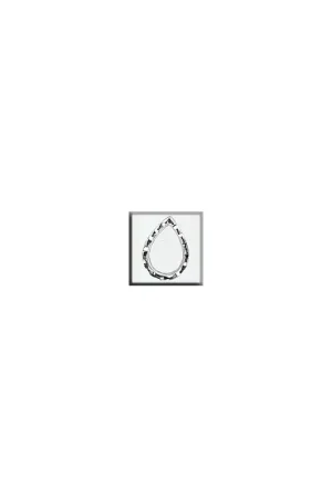 Betrouwbaar Glass Treasures Open Faceted Teardrop-Silver - Mill Hill