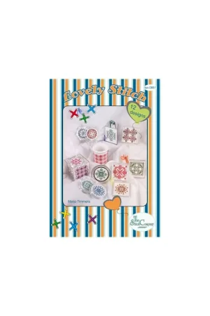 Lage Kosten Hardangerpatroon 12 Coaster designs - The Stitch Company