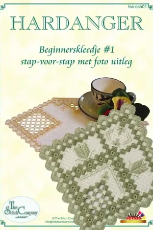 Hardanger Beginnerspakket 1 Groen - The Stitch Company Laatste Kans