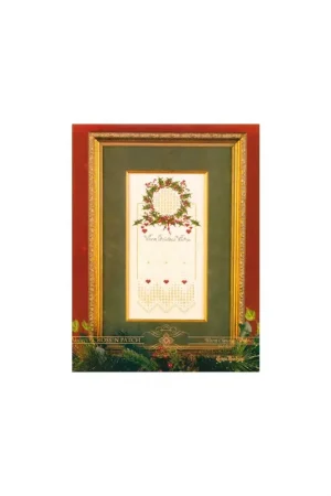 Betaalbaar Hardangerpatroon Warm Christmas Wishes - Emie Bishop