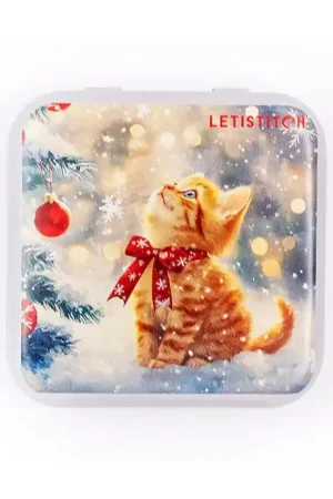 Dagaanbieding Merry Meow Metallic Box - Leti Stitch