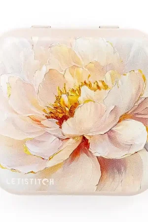 Floral Grace Metallic Box - Leti Stitch Op = Op