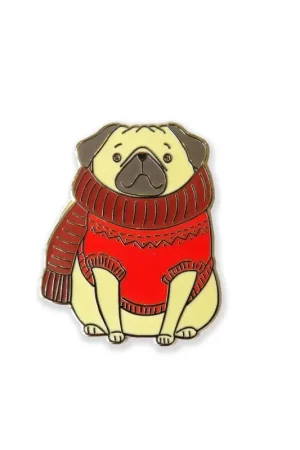 Must-Have Needle Minder Jolly Pug - Leti Stitch
