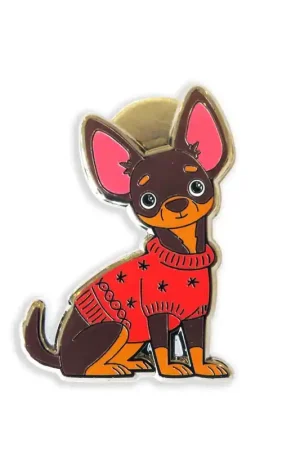 Needle Minder Cheerful Chihuahua - Leti Stitch Finale Uitverkoop