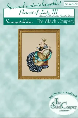 Materiaalpakket Portrait of Lady M - The Stitch Company Gereduceerde Prijs