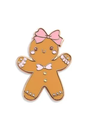 Hete Deal Needle Minder Gingerbread Girl Gingie - Leti Stitch