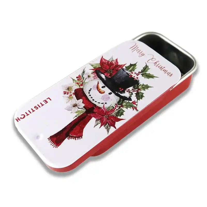 Merry Christmas Metallic Box - Leti Stitch Laatste Kans