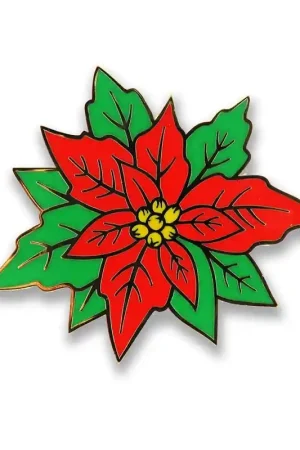 Dagaanbieding Needle Minder Poinsettia - Leti Stitch