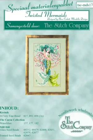 Materiaalpakket Twisted Mermaids - The Stitch Company Laatste Kans