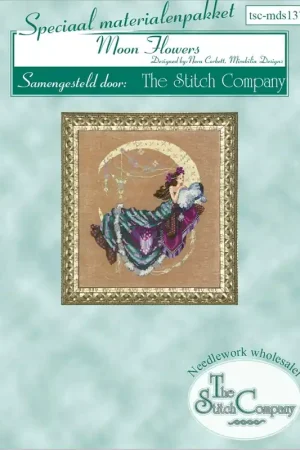 Premium Materiaalpakket Moon Flowers - The Stitch Company