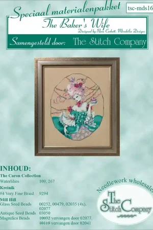 Materiaalpakket The Baker's Wife - The Stitch Company Op = Op