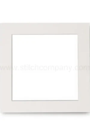 Superprijs Passe-partout ivoor voor lijst 14 x 14 cm - The Stitch Company