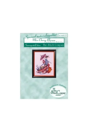 Goedkoop Materiaalpakket Miss Cherry Blossom - The Stitch Company