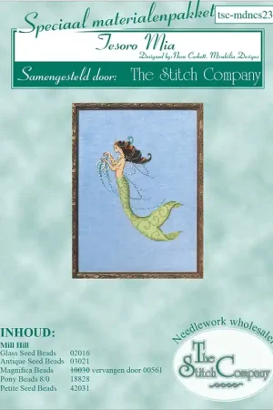 Materiaalpakket Petite Mermaid Collection - Tesoro Mia - The Stitch Company Rechtstreeks Van De Fabrikant
