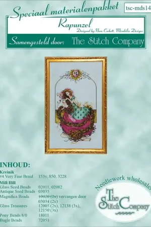 Finale Uitverkoop Materiaalpakket Rapunzel - The Stitch Company