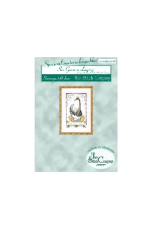 Materiaalpakket Six Geese a Laying - The Stitch Company Actieprijs