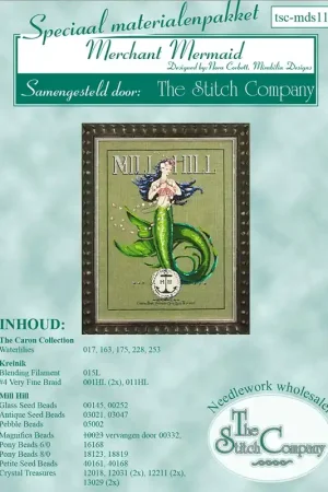Direct Verzonden Materiaalpakket Merchant Mermaid - The Stitch Company
