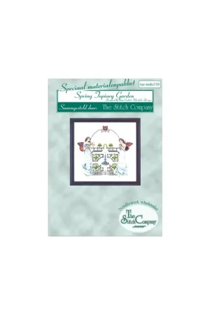Materiaalpakket Spring Topiary Garden - The Stitch Company Tijdelijk Beschikbaar
