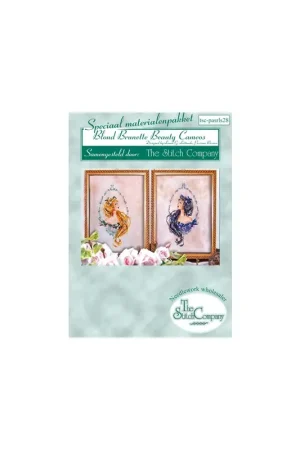 Gereduceerde Prijs Materiaalpakket Blond and Brunette Cameos - The Stitch Company