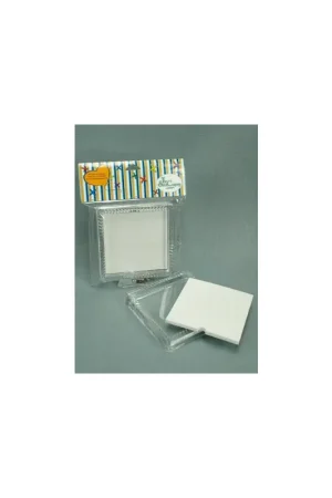 Vierkante ribbel onderzetter - The Stitch Company Superprijs