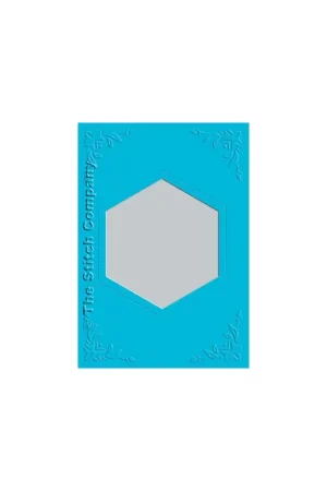 Finale Uitverkoop 3 Passe-partout kaarten met Envelop Ocean Blue - The Stitch Company