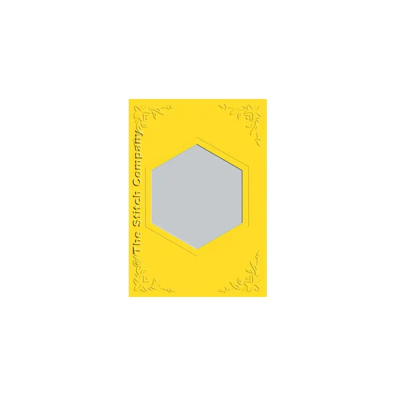 3 Passe-partout kaarten met Envelop Sunflower Yellow - The Stitch Company Dagaanbieding