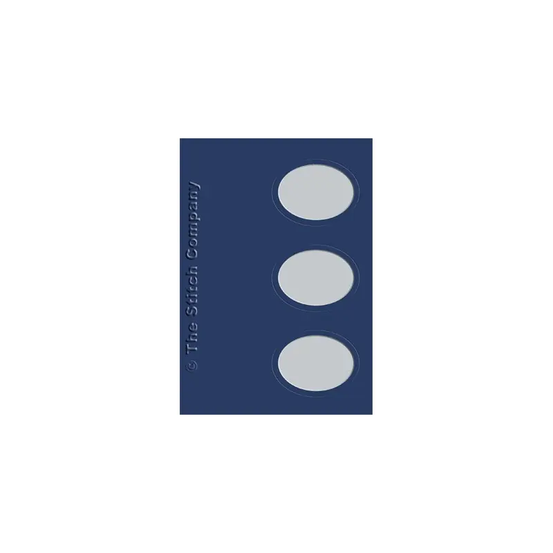 Weekendaanbieding 3 Passe-partout kaarten met Envelop Dark Blue - The Stitch Company