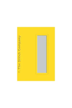 Finale Uitverkoop 3 Passe-partout kaarten met Envelop Sunflower Yellow - The Stitch Company